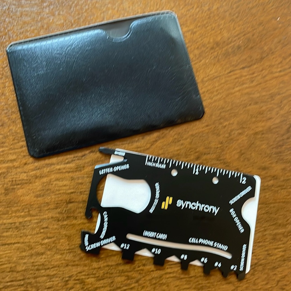 Handy pocket tool with slip case